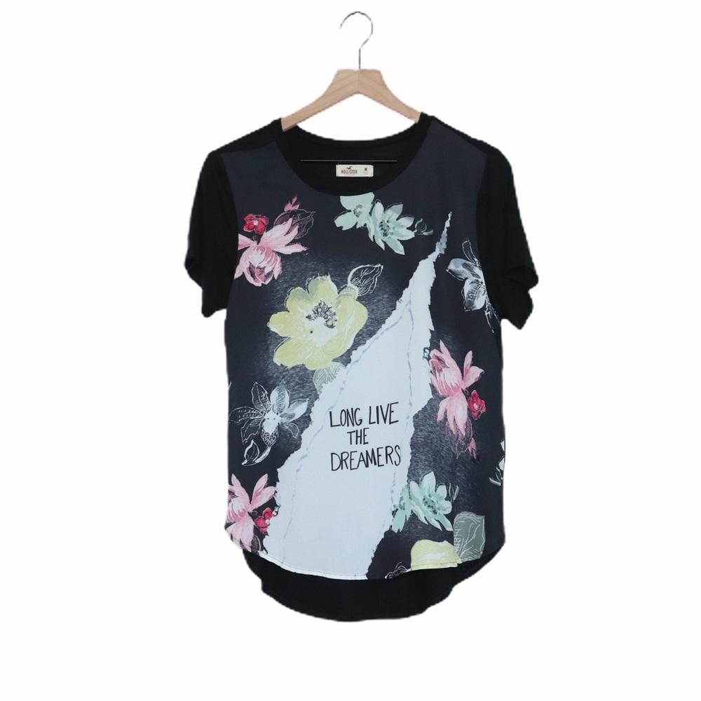 Hollister Long Live The Dreamers T Shirt M